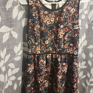 Xhilaration Floral Dress Size LG